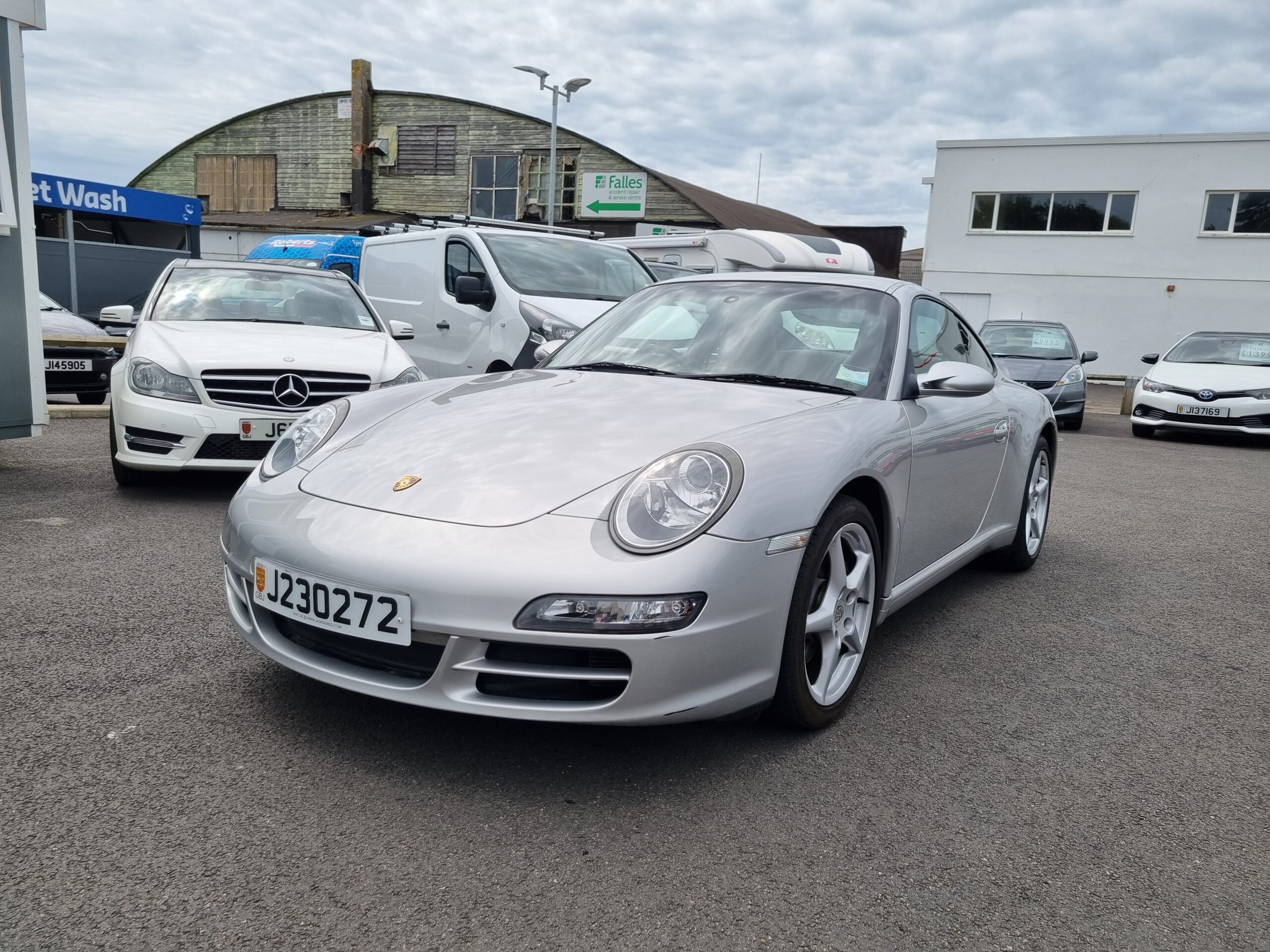 2007 Porsche 911 36 Rwd Carrera Manual Coupe Switchable Exhaustnavigationfull Service History 11