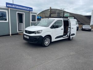 2023 PEUGEOT PARTNER 1000 1.5 BlueHDI (100bhp) PROFESSIONAL PREMIUM**FULLY PLY-LINED**ONLY 15200 MILES**OUR PRICE £14995+GST