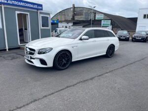 DEC 2017 MERCEDES E63 AMG 4.0 (571 bhp) 4MATIC + PREMIUM ALL WHEEL DRIVE 9G-TRONIC ESTATE **ONLY 4100 MILES**COST £82610 NEW!!**OUR PRICE £39995