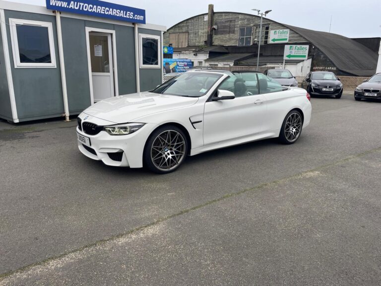 2018 BMW M4 CONVERTIBLE 3.0 DCT 7-SPEED 444bhp (COMPETITION PACK) ONLY 15600 MILES**OUR PRICE £32950