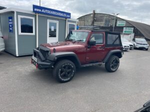 NOV 2007 JEEP WRANGLER 2.8 CRD SAHARA SPORT 4×4 CONVERTIBLE**OUR PRICE £13995