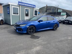 REDUCED!! 2018 HONDA CIVIC 1.0 VTEC TURBO SR AUTO PETROL 5DR  HATCH**ONLY 25000 MILES**NOW ONLY £13995
