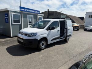 2023 CITROEN BERLINGO M 1.5 BlueHDI (100bhp) 1000 ENTERPRISE PANEL VAN**ONLY 6400 MILES**3 FRONT SEATS**OUR PRICE £14995+GST