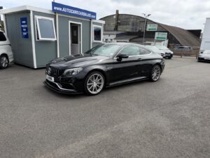 2019 MERCEDES-BENZ C63 AMG 4.0L V8 (469bhp) SpeedShift COUPE**ONLY 15100 MILES**OUR PRICE £39,995