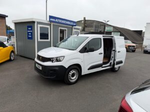 2023 PEUGEOT E-PARTNER STD 100KW 50KWH 800 PROFESSIONAL PREMIUM PLUS PANEL VAN**FULLY ELECTRIC**ZERO EMISSION**OUR PRICE £12995 + GST